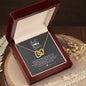 Best Mom Ever / Interlocking Heart Necklace