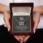 Best Mom Ever / Interlocking Heart Necklace