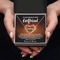 To My Smokin' Hot Girlfriend / Name Necklace / Personalized Message Card