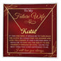 To My Future Wife / Personalized Name Necklace