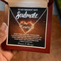 To My Smokin' Hot Soulmate / Name Necklace / Personalized Message Card