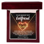 To My Smokin' Hot Girlfriend / Name Necklace / Personalized Message Card