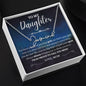 To My Daughter / Gift from Mom / Gift from Dad / Signature Name Necklace / Personalized Message Card