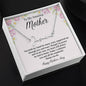 To My Amazing Mother / Happy Mother's Day / Signature Name Necklace
