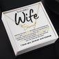 To My Lovely Wife / Gift from Husband / Signature Name Necklace