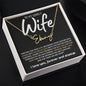 To My Lovely Wife / Gift from Husband / Signature Name Necklace