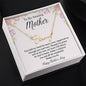 To My Amazing Mother / Happy Mother's Day / Signature Name Necklace