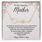 To My Amazing Mother / Happy Mother's Day / Signature Name Necklace