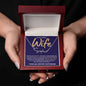 To My Lovely Wife / Gift from Husband / Signature Name Necklace