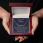 To My Beautiful Mom / Happy Mother's Day / Signature Name Necklace