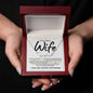 To My Lovely Wife / Gift from Husband / Signature Name Necklace