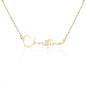 Personalized Signature Name Necklace