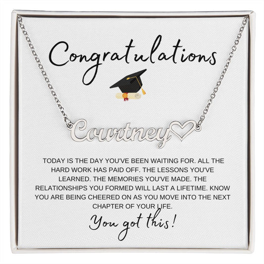 Graduation / Name Necklace