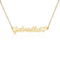 Personalized Heart Name Necklace