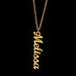 To My Smokin' Hot Soulmate / Best Thing / Vertical Name Necklace / Personalized Message Card