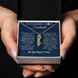 To My Smokin' Hot Soulmate / Best Thing / Vertical Name Necklace / Personalized Message Card