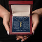 To My Smokin' Hot Soulmate / Best Thing / Vertical Name Necklace / Personalized Message Card