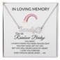 In Loving Memory / Personalized Paw Name Necklace