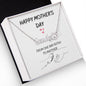 Happy Mother's Day / Dog Name & Paw Print Necklace