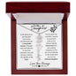 To My Daughter / Remarkable Woman / Gift from Mom / Gift from Dad / Flower Name Necklace