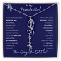 To My Favorite Girl /Beautiful Determined Flower / Birth Flower Name Necklace