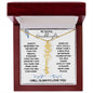 My Darling Granddaughter / Gift from Grandma / Gift from Grandpa / Flower Name Necklace
