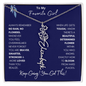 To My Favorite Girl /Beautiful Determined Flower / Birth Flower Name Necklace
