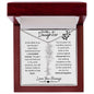 To My Daughter / Remarkable Woman / Gift from Mom / Gift from Dad / Flower Name Necklace
