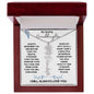 My Darling Granddaughter / Gift from Grandma / Gift from Grandpa / Flower Name Necklace