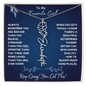 To My Favorite Girl/ Determined Flower/ Birth Flower Name Necklace