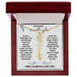 My Darling Granddaughter / Gift from Grandma / Gift from Grandpa / Flower Name Necklace