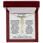 To My Amazing Daughter / Gift from Mom / Gift From Dad / Flower Name Necklace