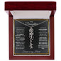 To My Daughter / Gift from Mom / Gift from Dad / Flower Name Necklace