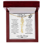 To My Daughter / Remarkable Woman / Gift from Mom / Gift from Dad / Flower Name Necklace
