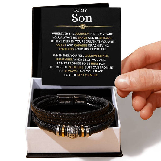 To My Son / Love You Forever Bracelet