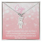Gigi / Feel My Love / Engrave Kid Charm Necklace