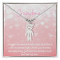 Grandma / Feel My Love / Engraved Kid Charm Necklace
