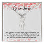 Grandma / Feel Our Love / Engraved Kid Charm Necklace