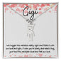 Gigi / Feel Our Love / Engraved Kid Charm Necklace