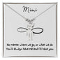 Mimi / You'll Always Have Me / Engraved Kid Charm Necklace
