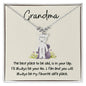 Grandma / Best Place to be is in your Lap (Koalas) / Engraved Kid Charm Necklace