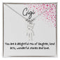 Gigi / Delightful Mix / Engraved Kid Charm Necklace