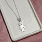 Mimi / Feel Our Love / Engraved Kid Charm Necklace