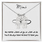 Mimi / You'll Always Have Me / Engraved Kid Charm Necklace
