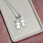 Mimi / Feel Our Love / Engraved Kid Charm Necklace