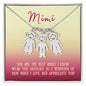 Mimi / Best Adult / Engraved Kid Charm Necklace