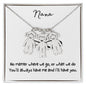 Nana / You'll Always Have Me / Engraved Kid Charm Necklace