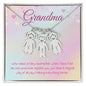 Grandma / Magical / Engraved Kid Charm Necklace