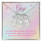 Gigi / Magical / Engraved Kid Charm Necklace