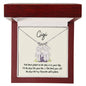 Gigi / Best Place is in your Lap (Koalas) / Engraved Kid Charm Necklace